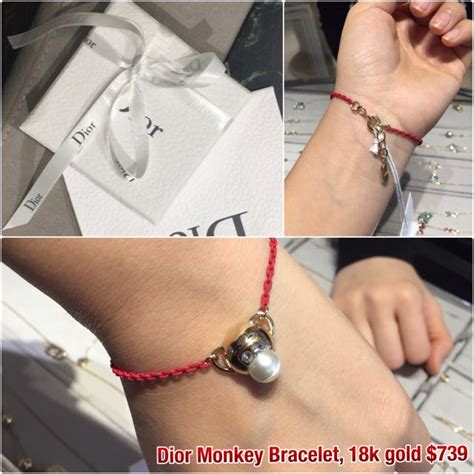 dior monkey bracelet price|Dior pink bracelet.